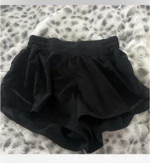 Black Lululemon Hotty Shorts Hot 2.5" thumbnail 3