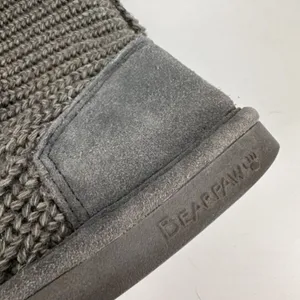Bearpaw Womens Knit Tall Boots Sheepskin Footbed Fold Down Gray‎ Size 10 thumbnail 12