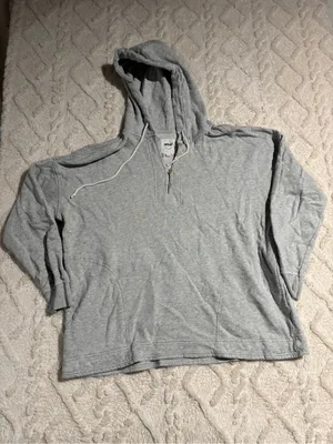 Aerie grey small hoodie thumbnail 3