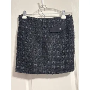 Rag & Bone Flight Tweed Wool Mini Asymmetric Skirt Coquette Academia Preppy Zip thumbnail 4