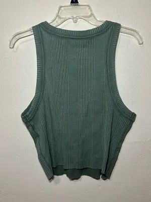 Aerie Textured Free Spirit Ribbed Tank Top thumbnail 2