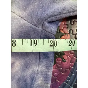 Aviator Nation Tye Dye Blue Hoodie Full Zip‎ Sweatshirt The Hamptons Surf Small thumbnail 9