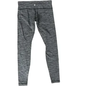 Lululemon Black Gray Circles Wunder Under Coco Pique Low Rise Leggings size 6 thumbnail 8