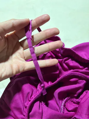 Nike Women's Magenta Running Shorts with Red Side Panels medium thumbnail 8