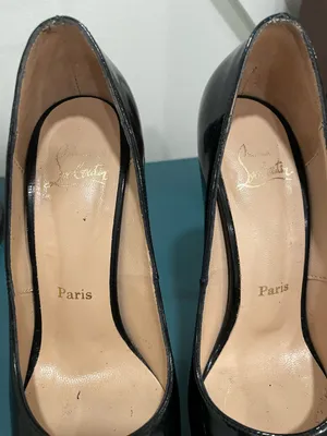 Christian Louboutin lady peep platform patent black EU37 thumbnail 11