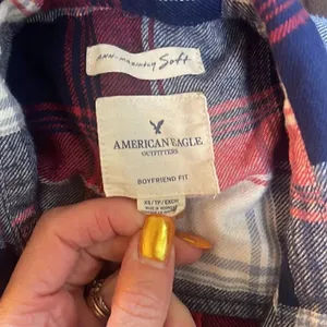 American Eagle Outfitters flannel plaid shirt. Size XS. Ahhmazingly-soft. thumbnail 4