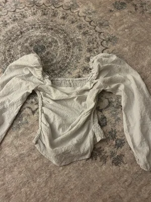 White Puff Sleeve Blouse thumbnail 2
