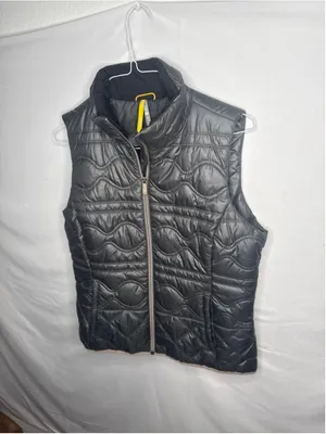 NWOT Lole gray quilted puffer zip up vest sz Large thumbnail 3