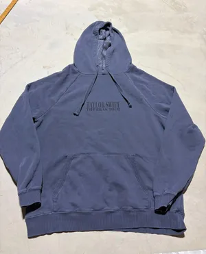 Taylor Swift washed Blue Pullover Hoodie The Eras Tour 23-24 large thumbnail 1