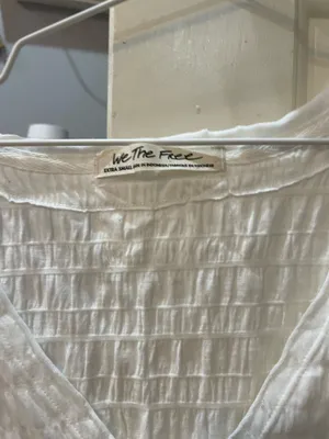 Free People White Sugar Cube Tee Optic size XS thumbnail 4