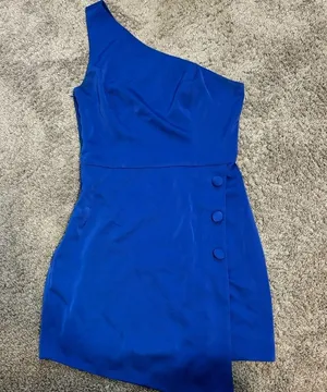 Revolve NBD Mini Dress in Bright Cobalt thumbnail 1