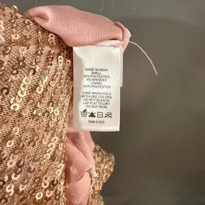 1.STATE‎ Serene Rose Sequin Mini Dress V-Neck Adjustable Sparkle Size 4 NEW thumbnail 10