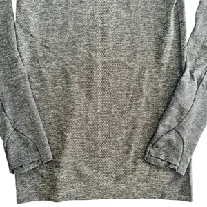 Lululemon Swiftly 2.0 Army Green Black Size 4 Long Sleeve Run Gym thumbnail 5