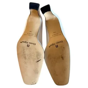 Etienne Aigner White Leather Pumps Made in Spain Women's Size 7M Vintage thumbnail 11