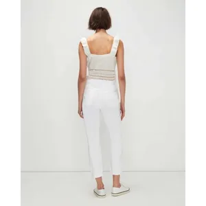 7 for All Mankind Josefina Boyfriend Jean Size 28 Broken Twill White New thumbnail 4