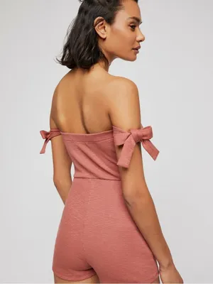 FREE PEOPLE Beach Tambourine Romper sz small thumbnail 2