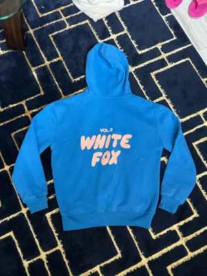 White Fox Hoodie Boutique Blue thumbnail 3