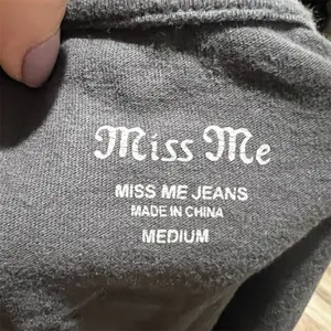 Miss Me Women's Gray "Dibs On The Cowboy" T-Shirt Size M thumbnail 8