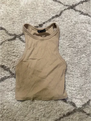 ZARA Beige top thumbnail 2