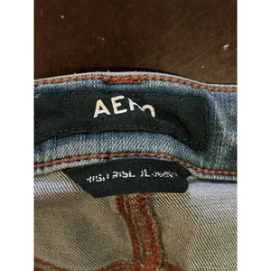 Aero High Rise Jegging Jeans Womens 8 Medium Wash Distressed Stretch Denim thumbnail 8