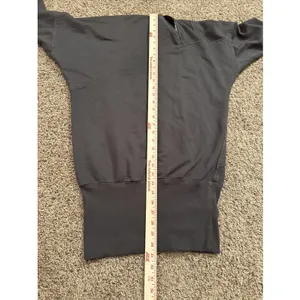 Prairie Underground Half Zip Asymmetrical Sweatshirt Mini Dress Size Medium thumbnail 7