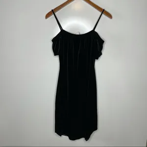 Eliza J Velvet Mini Dress‎ HAS FLAWS thumbnail 2