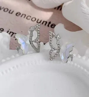 Embark on a whimsical journey with our Pairs Fairy Style Sweet Start Earrings. thumbnail 3