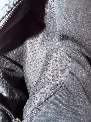The North Face Women's Gray Black Full Zip Fleece Jacket thumbnail 5