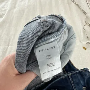 White Fox Women’s Blue Medium Denim Flare Jeans thumbnail 6