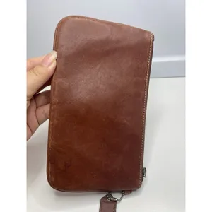 Coach Soho Brown Leather Wristlet Buckle Front Mini Bag Y2K Clutch thumbnail 4