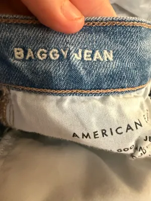 American Eagle Outfitters Baggy Jeans size 00 thumbnail 3