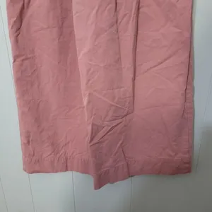 Zara Paperbag Wide Leg Pants Pink High Rise Belted Size M thumbnail 4