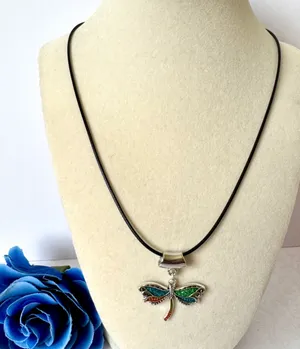 Dragonfly Necklace (447) Multiple thumbnail 3