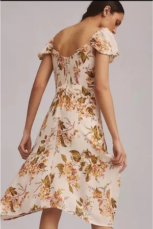 Reformation floral dress 6 thumbnail 2