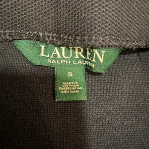 Lauren Ralph Lauren Pencil Skirt Navy Blue Small Gold‎ Button Nautical Work thumbnail 2