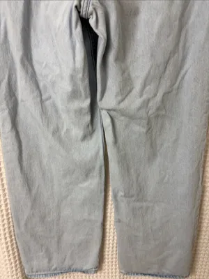 Abercrombie & Fitch The Loose High Rise Light Wash Jeans 29/8 thumbnail 8