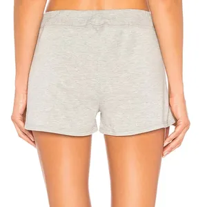 Splendid Gray Jogger Shorts XS Wide Leg Knit Pockets Drawstring Loungewear NEW thumbnail 3