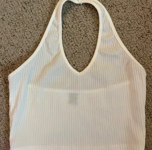 Cropped halter top White Size M thumbnail 1