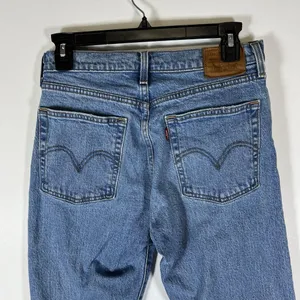 Levi's‎ Wedgie Straight Premium Denim Jeans Button Fly Women’s Size 27 90’s thumbnail 7