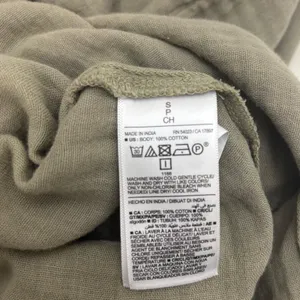 Gauze 100% Cotton Maxi Dress‎ S Sage Old Navy Boho Coastal Minimalist Resort thumbnail 6