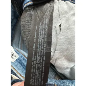 Zara High Waisted Skinny Washed Out Frayed Edges Denim Jeans Women's Sz 2 thumbnail 12