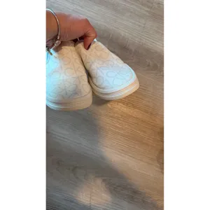 Calvin Klein Marren White Monogram Logo Slip On Sneakers Shoes size 6.5 thumbnail 6