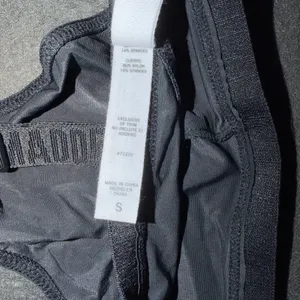 Steve Madden Womens Black Triangle Logo Band Bralette SM12151 New Small thumbnail 3