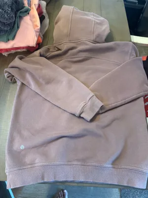 Lululemon estimated size 6 All Yours Hoodie Spanish Oak Brown Scuba thumbnail 2