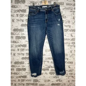 Kancan | women distressed denim jeans thumbnail 11