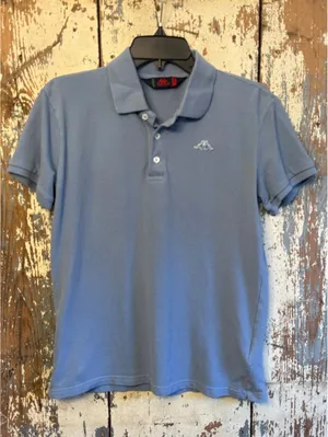 Robe de Kappa blue short sleeve Polo size Large thumbnail 1