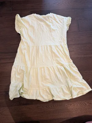 J. Crew Women’s Small Light Green Tiered Mini Short Sleeve Dress - C1-143 thumbnail 6