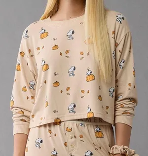 American Eagle Snoopy Long Sleeve thumbnail 1