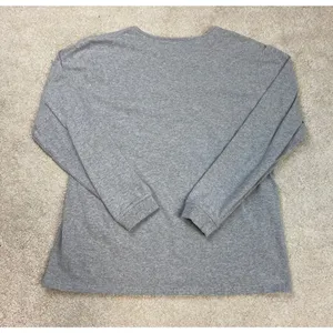 Carhartt Original Fit Long Sleeve Pocket T-Shirt Gray Size L thumbnail 3