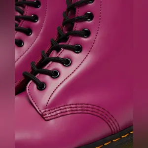 Dr. Marten’s 1460 Smooth Leather Lace Up Boots in Pink thumbnail 6